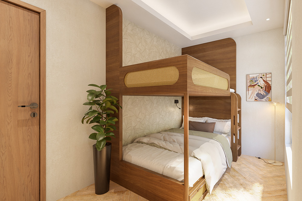 Nội thất phòng ngủ trẻ em "lớn lên cùng con" theo 3 giai đoạn vàng