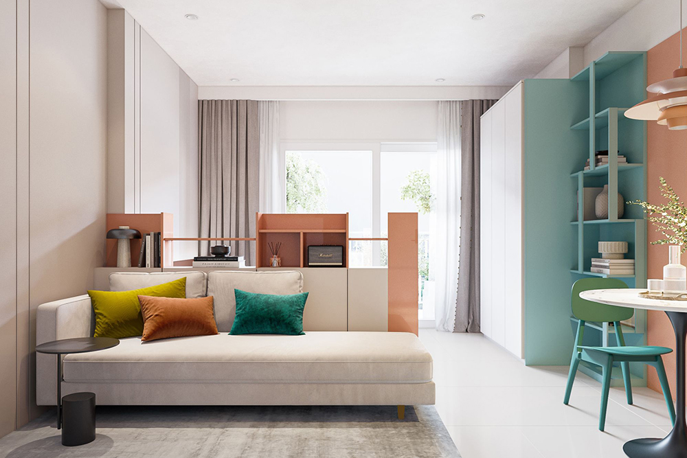 Căn hộ thiết kế đẹp Soho Residence