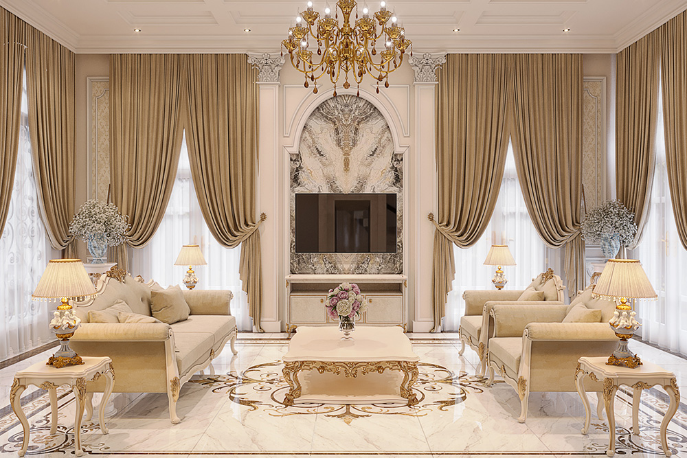 Nội thất Neoclassical: Bản giao hưởng giữa quá khứ và hiện đại