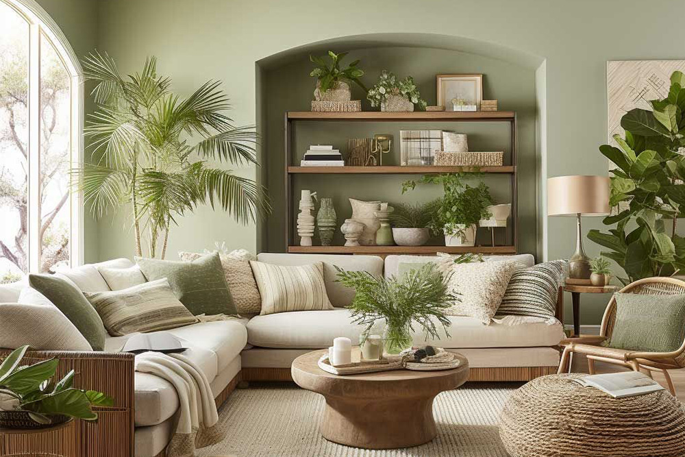 Cơn sốt thiết kế nội thất màu xanh Matcha Latte: Làn gió xanh mát lành truyền cảm hứng cho không gian sống
